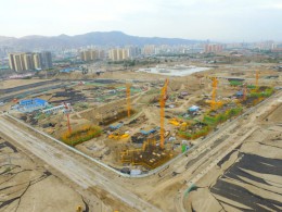 蘭州恒大山水城項目D、E地塊土石方工程施工